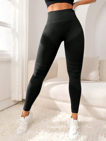 Modelujące legginsy bezszwowe – efekt push-up